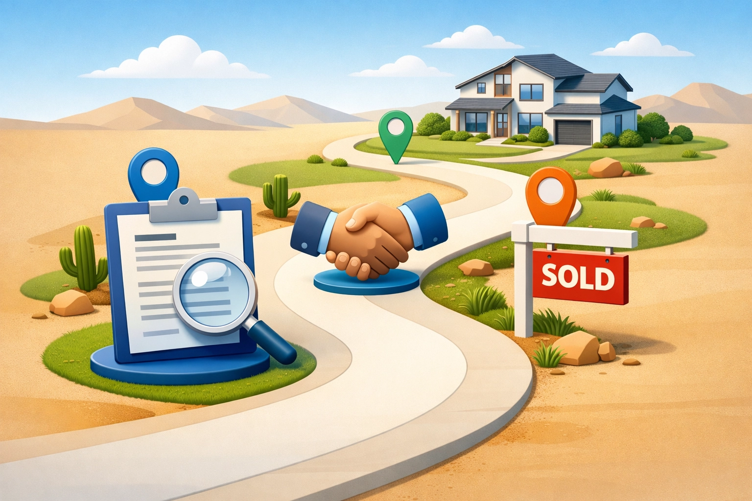 A step-by-step roadmap of the home buying process in the Phoenix real estate market.