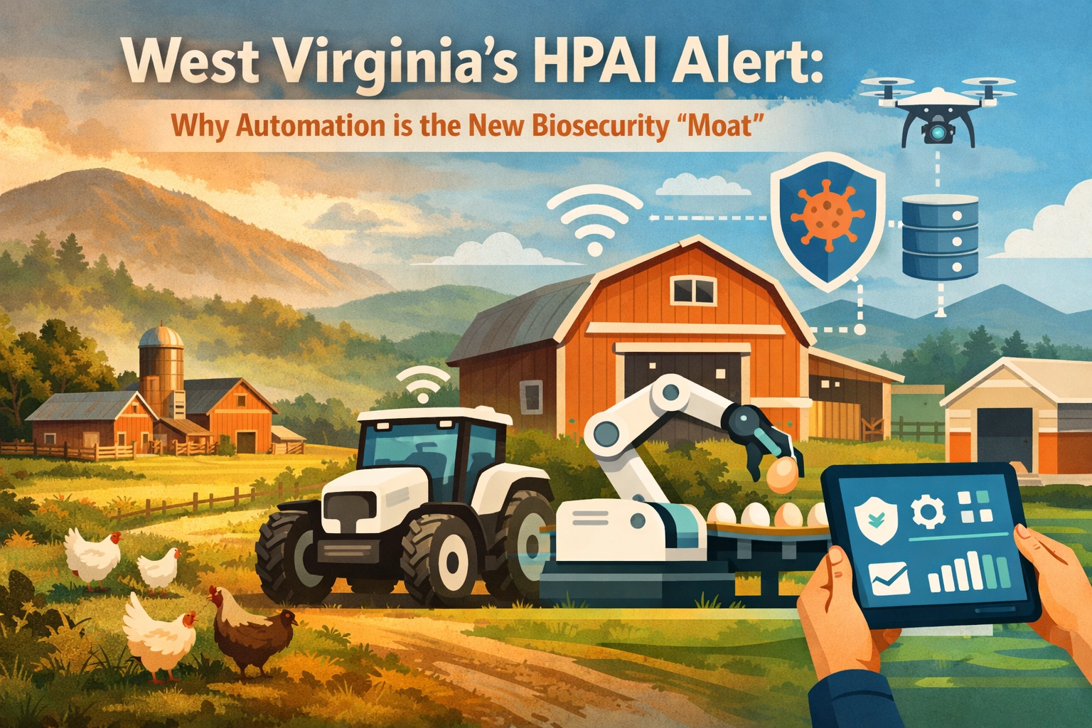 [HERO] West Virginia's HPAI Alert: Why Automation is the New Biosecurity 