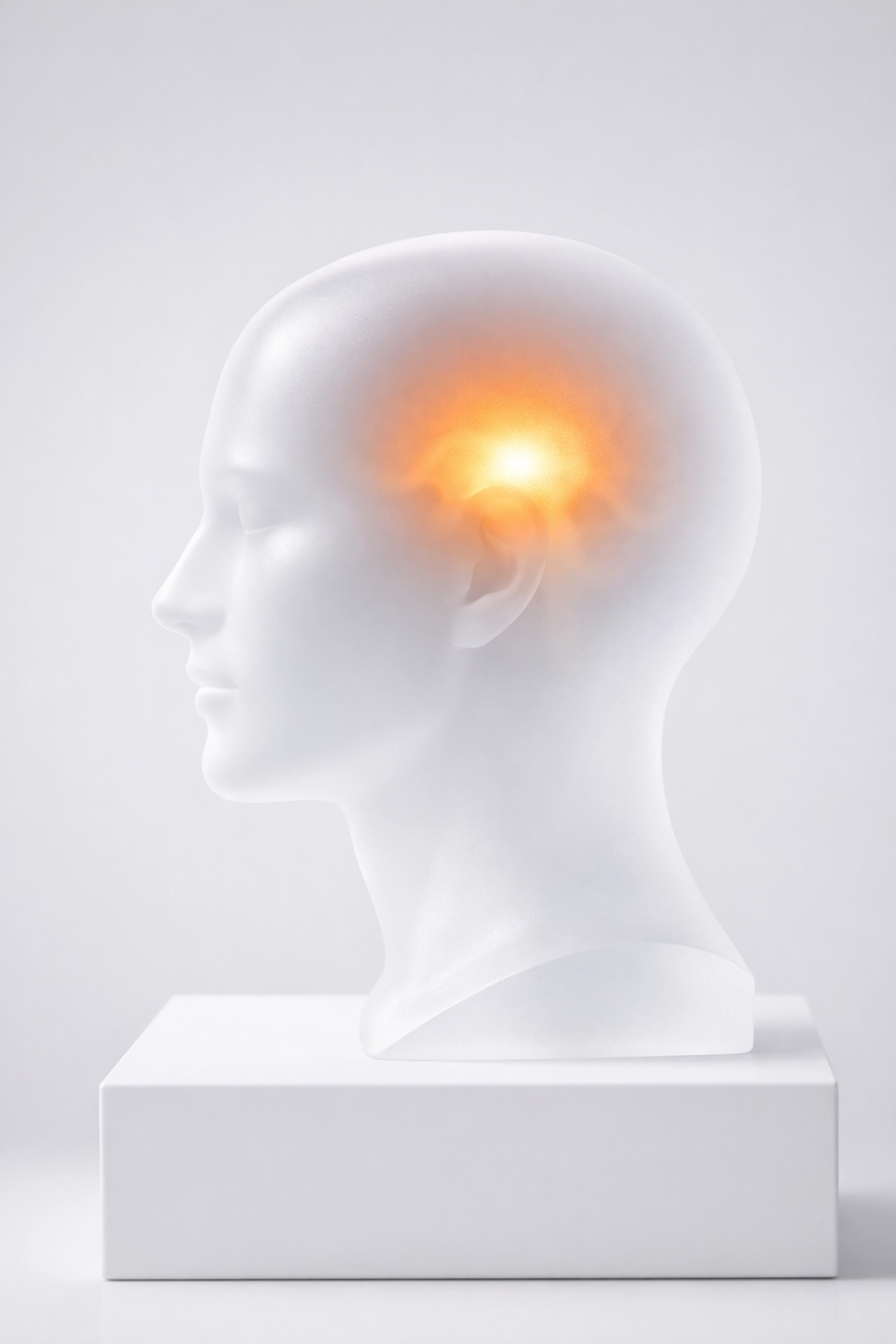 Research illustration of MT-2 peptide activating the hypothalamus for libido and metabolic studies.