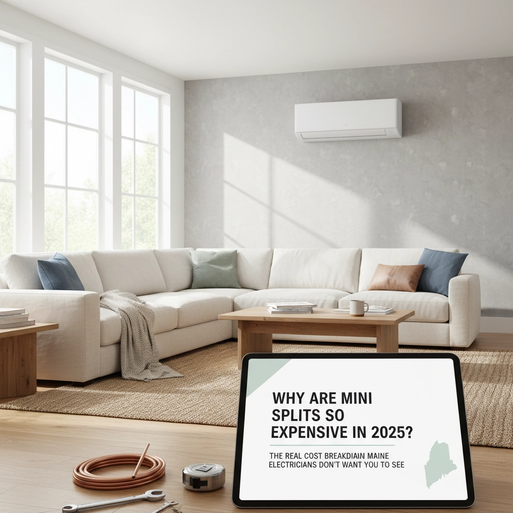 Why Are Mini Splits So Expensive in 2025? The Real Cost Breakdown Maine Electricians Don't Want You to See