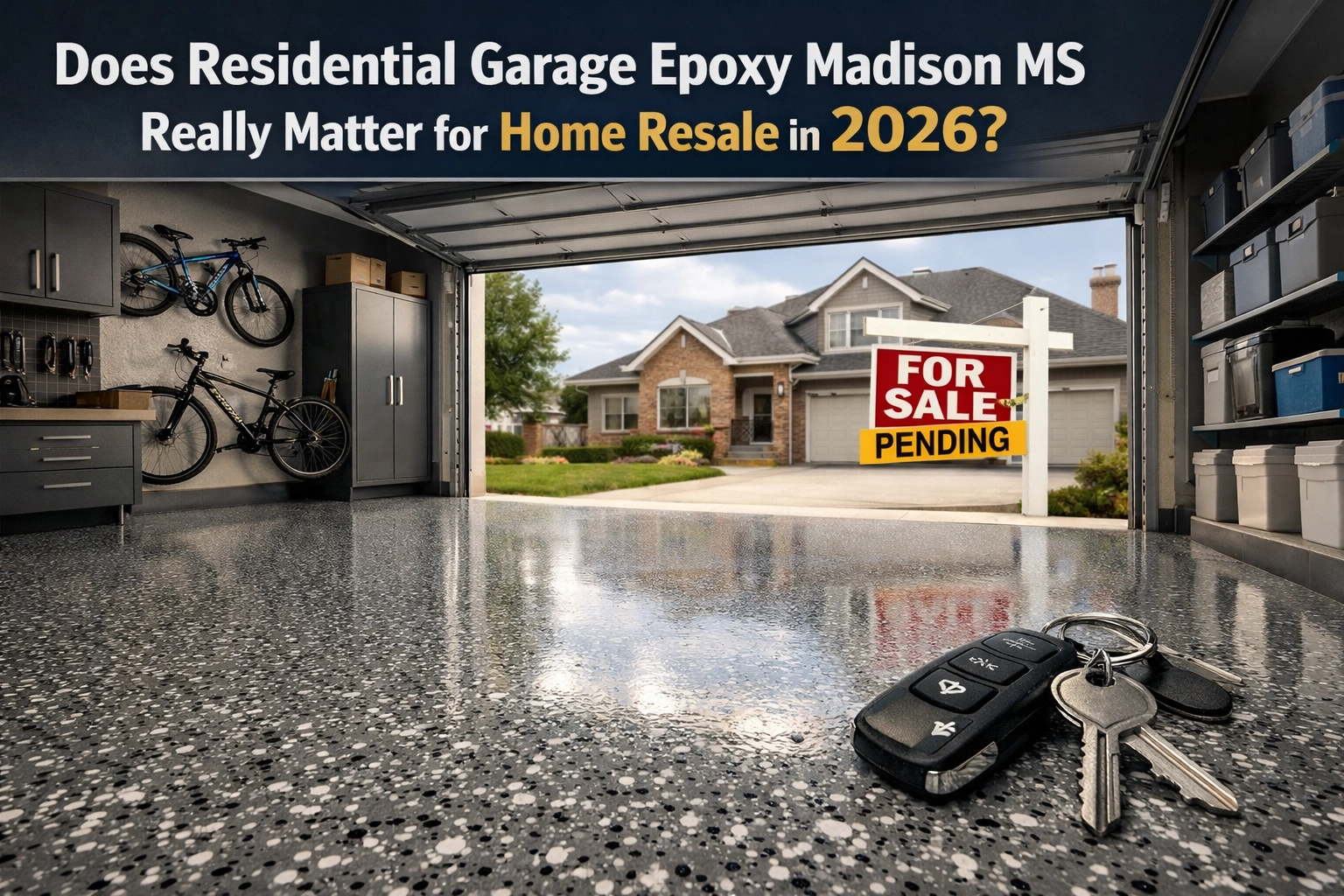 [HERO] Does Residential Garage Epoxy Madison MS Really Matter for Home Resale in 2026?