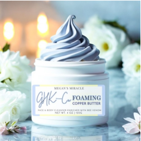 Megan's Miracle GHK-Cu Foaming Copper Butter Cleanser