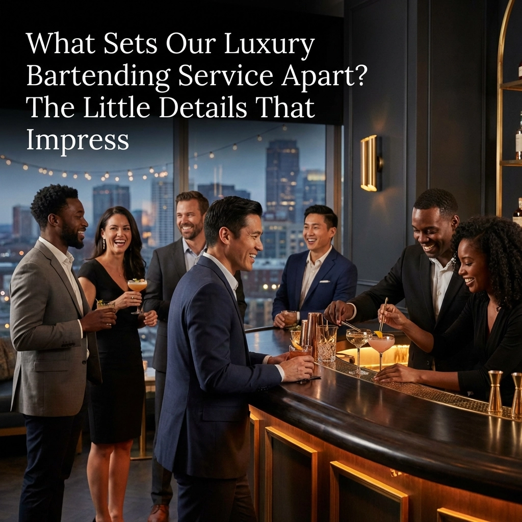 [HERO] What Sets Our Luxury Bartending Service Apart? The Little Details That Impress