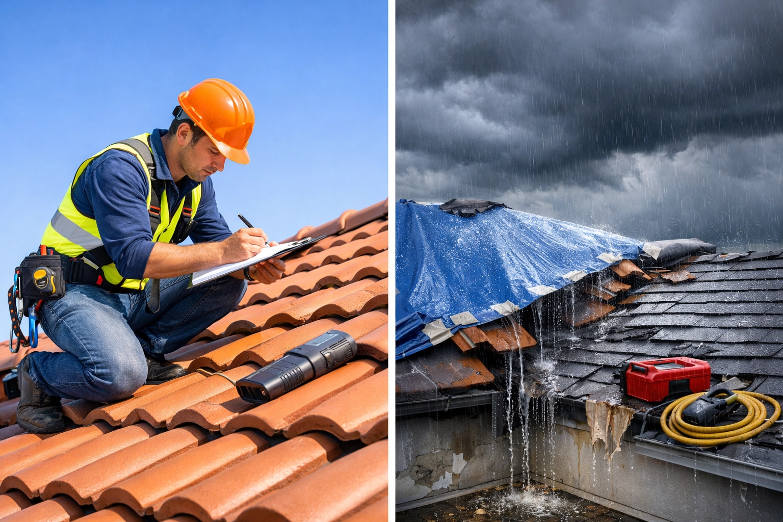 Comparison of proactive roof inspection versus emergency storm damage repair in Belfast
