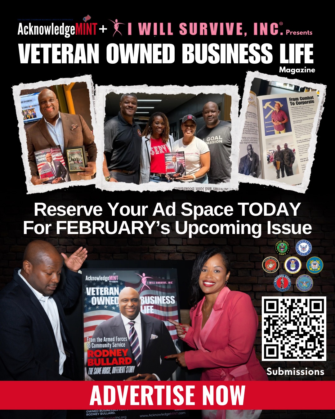 Veteran Owned Business Life Magazine Promotion