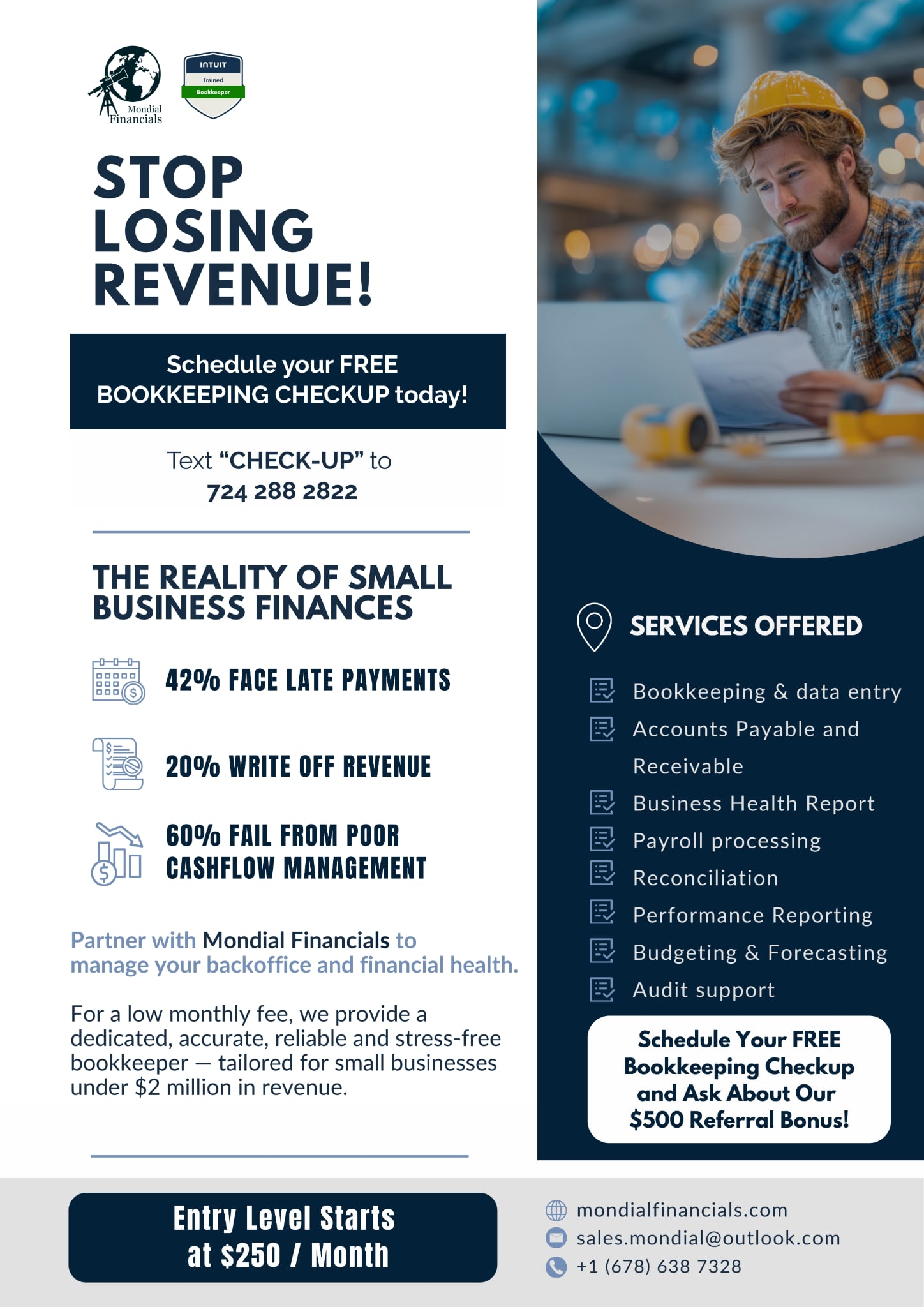 Mondial Financials Flyer