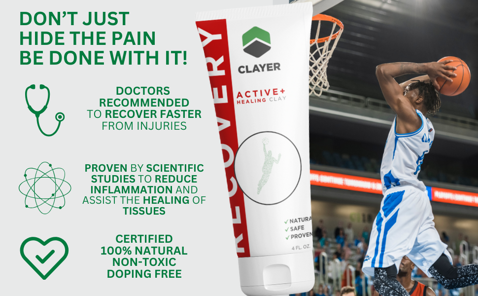 CLAYER Active+ Healing Clay