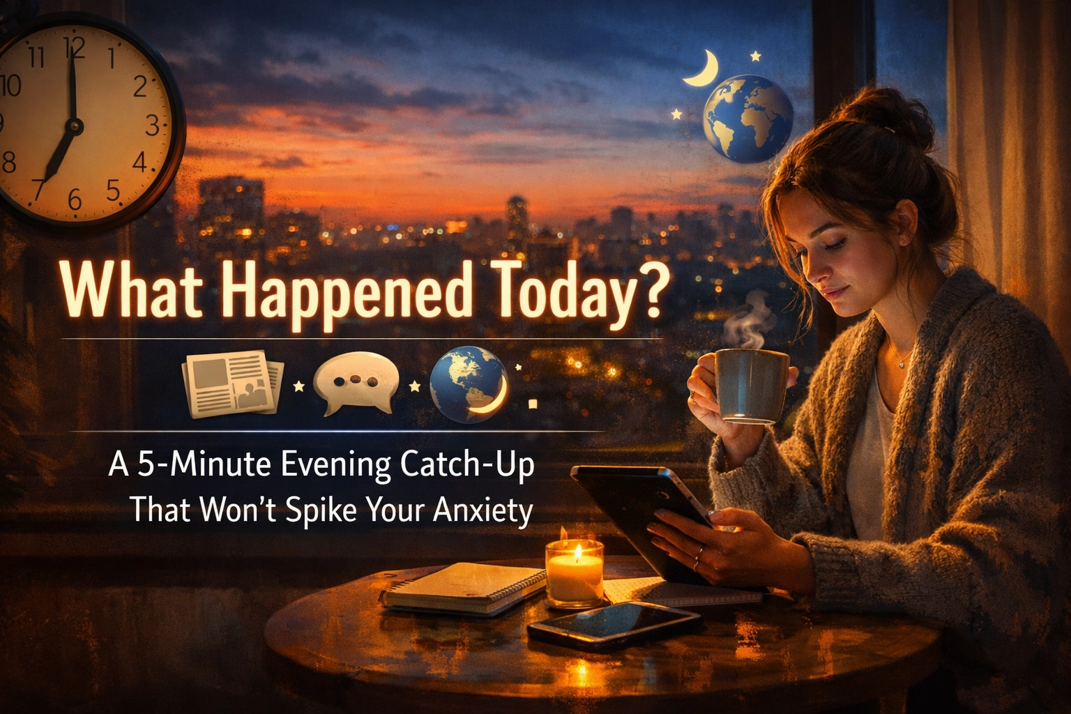 [HERO] What Happened Today? A 5-Minute Evening Catch-Up That Won