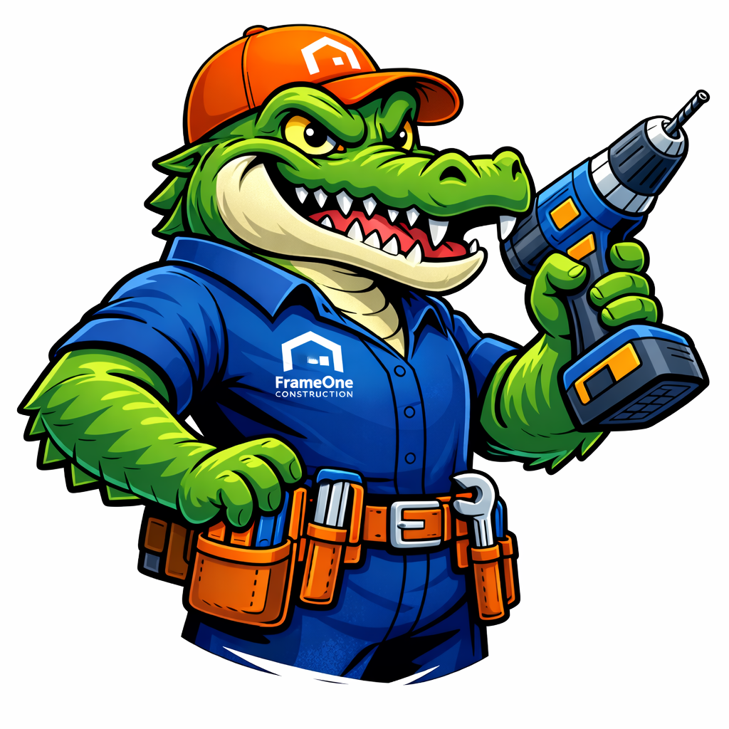 Cartoon Alligator Mascot