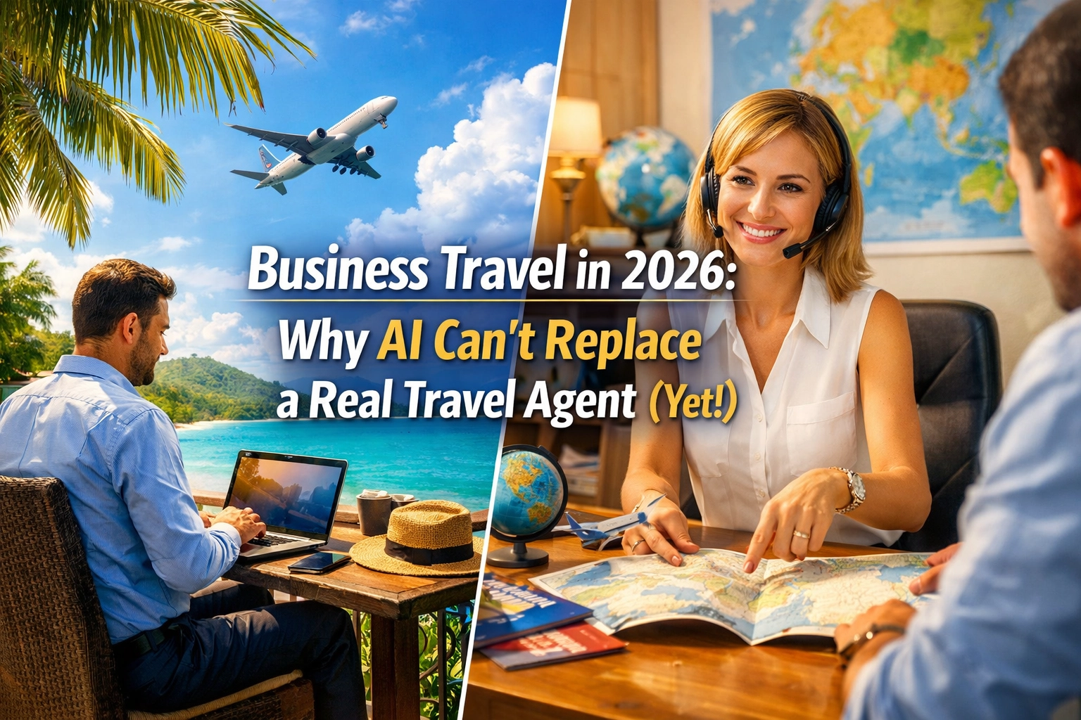 [HERO] Business Travel in 2026: Why AI Can't Replace a Real Travel Agent (Yet!)