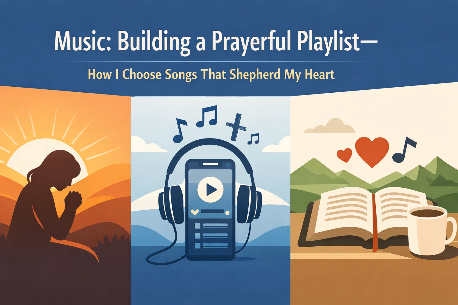 [HERO] Music: Building a Prayerful Playlist: How I Choose Songs That Shepherd My Heart