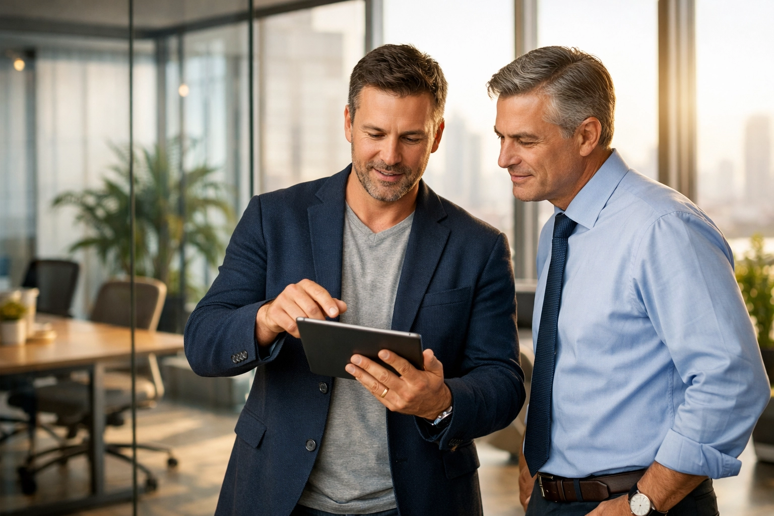 Senior ServiceNow architect and IT manager discussing cloud infrastructure automation and Ansible strategy.