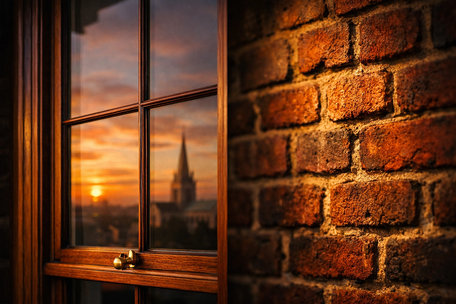 Traditional timber sash window restoration in a Chichester conservation area home.