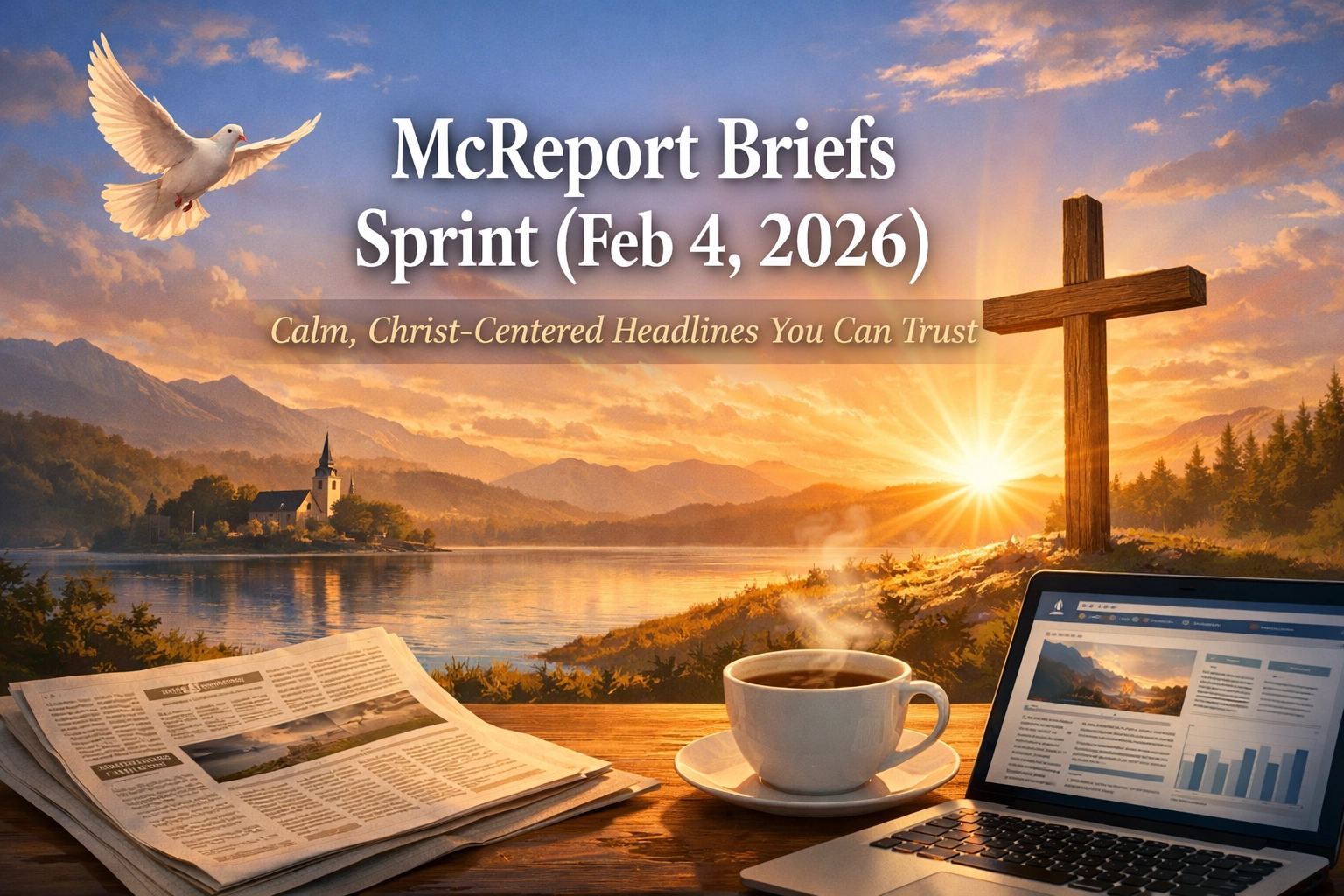 [HERO] McReport Briefs Sprint (Feb 4, 2026): Calm, Christ-Centered Headlines You Can Trust