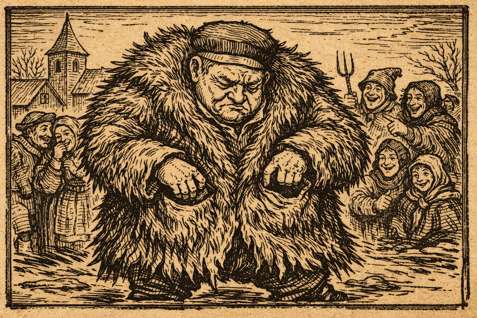 [Image 3] Grumpy mayor in a massive fur coat