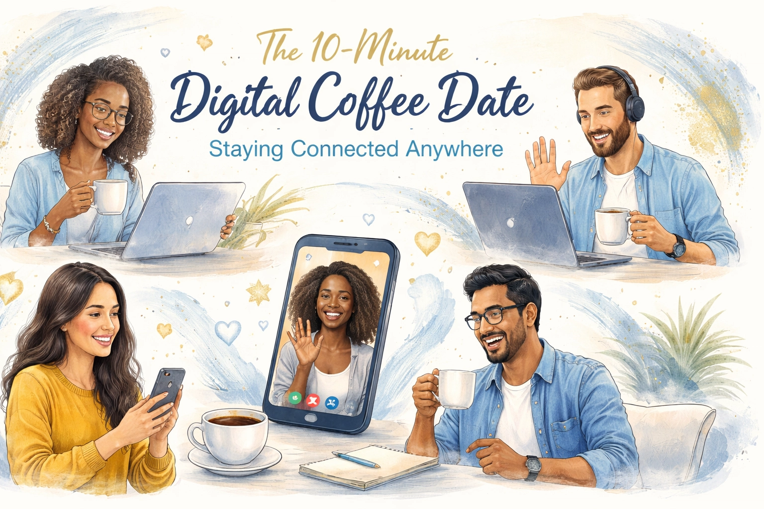 [HERO] The 10-Minute Digital Coffee Date: Staying Connected Anywhere