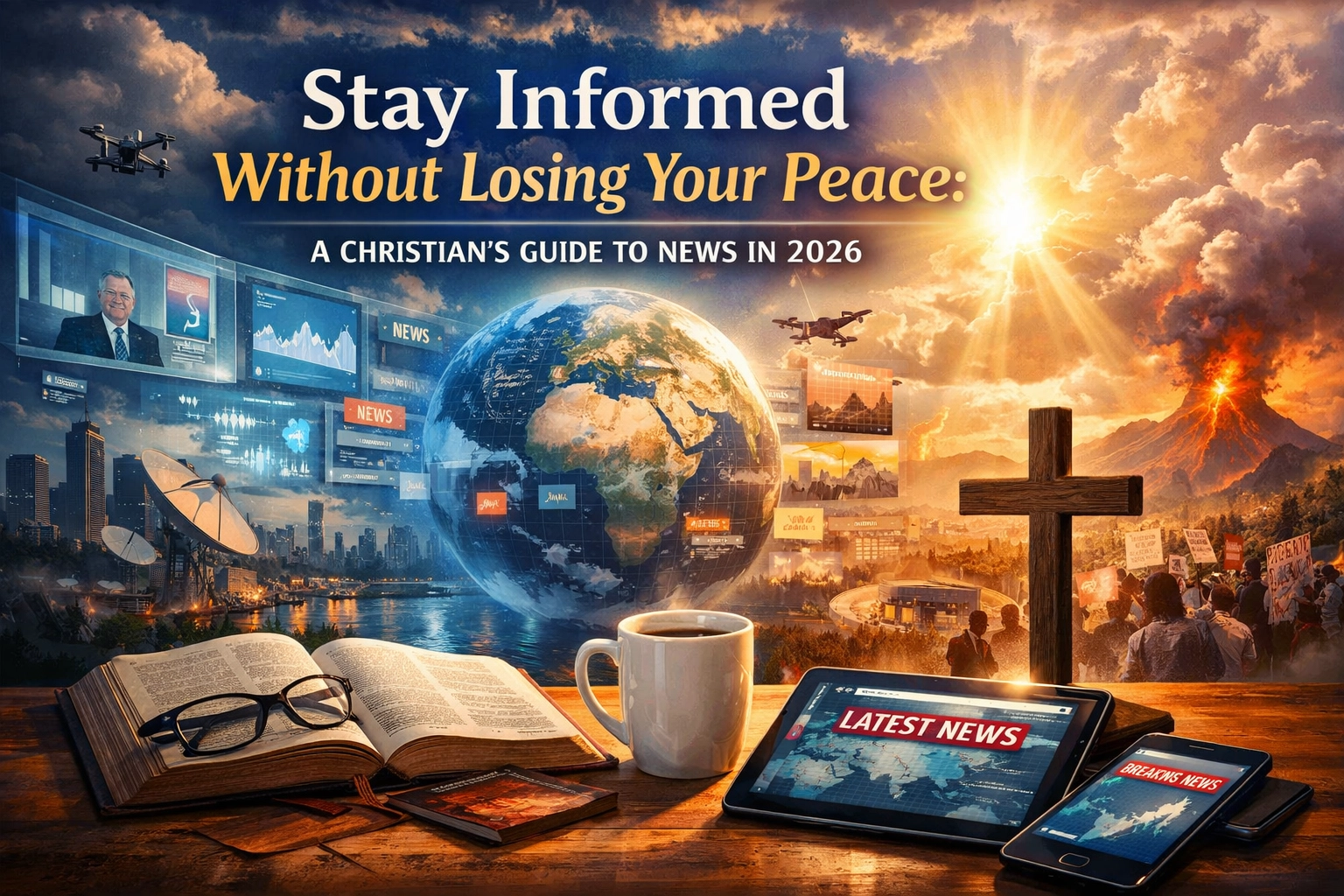 [HERO] Stay Informed Without Losing Your Peace: A Christian