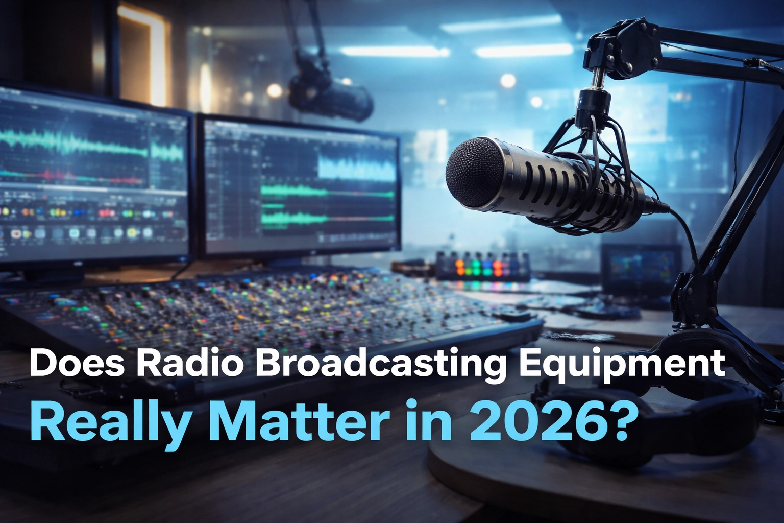 [HERO] Does Radio Broadcasting Equipment Really Matter in 2026?