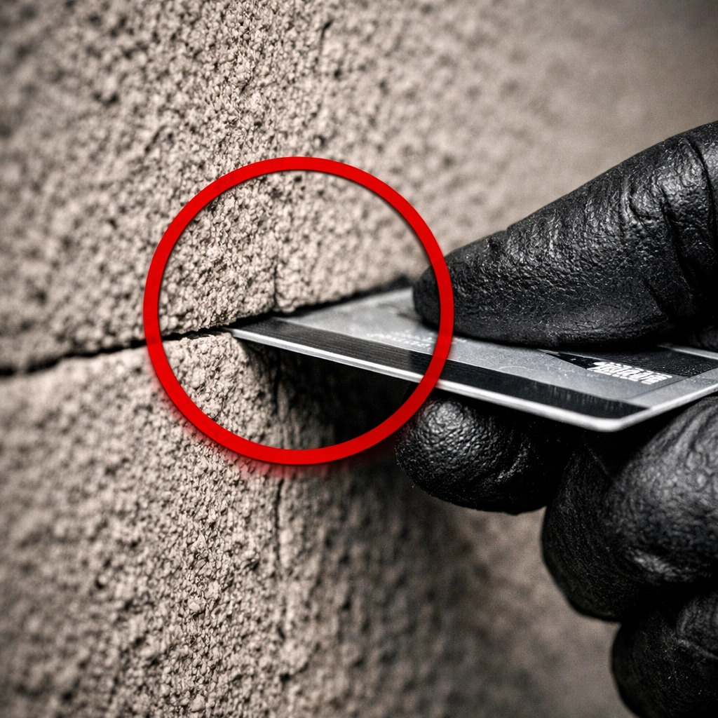 Professional inspection of stucco cracks for effective pest exclusion in Coolidge AZ.