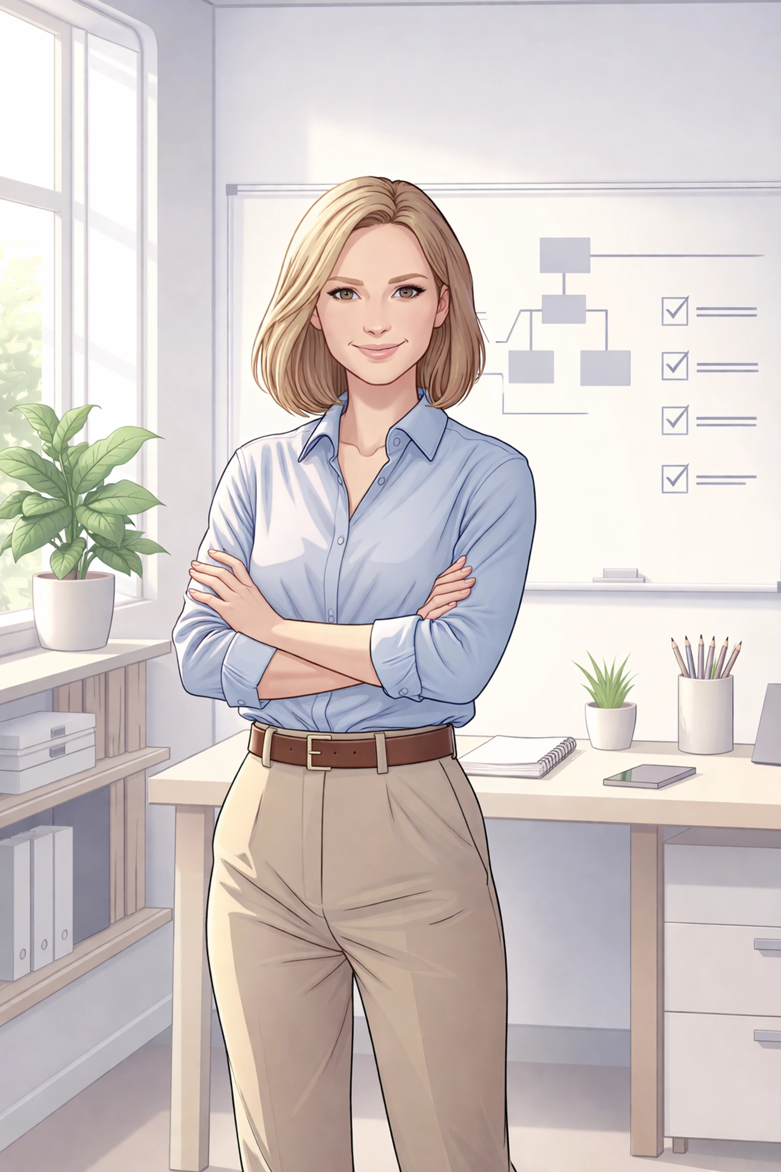 Confident small business owner benefiting from customized HR consulting support