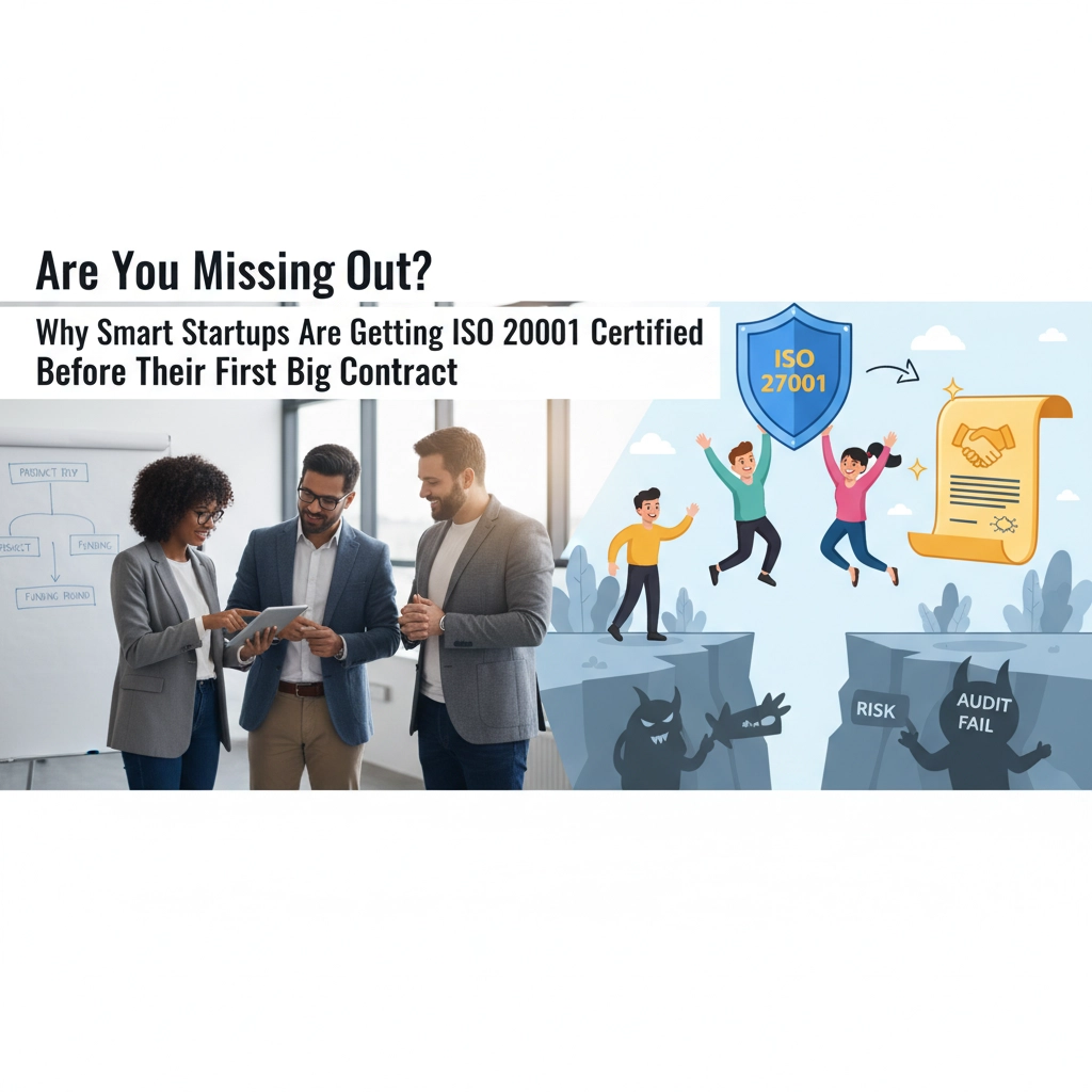 Are You Missing Out? Why Smart Startups Are Getting ISO 27001 Certified Before Their First Big Contract