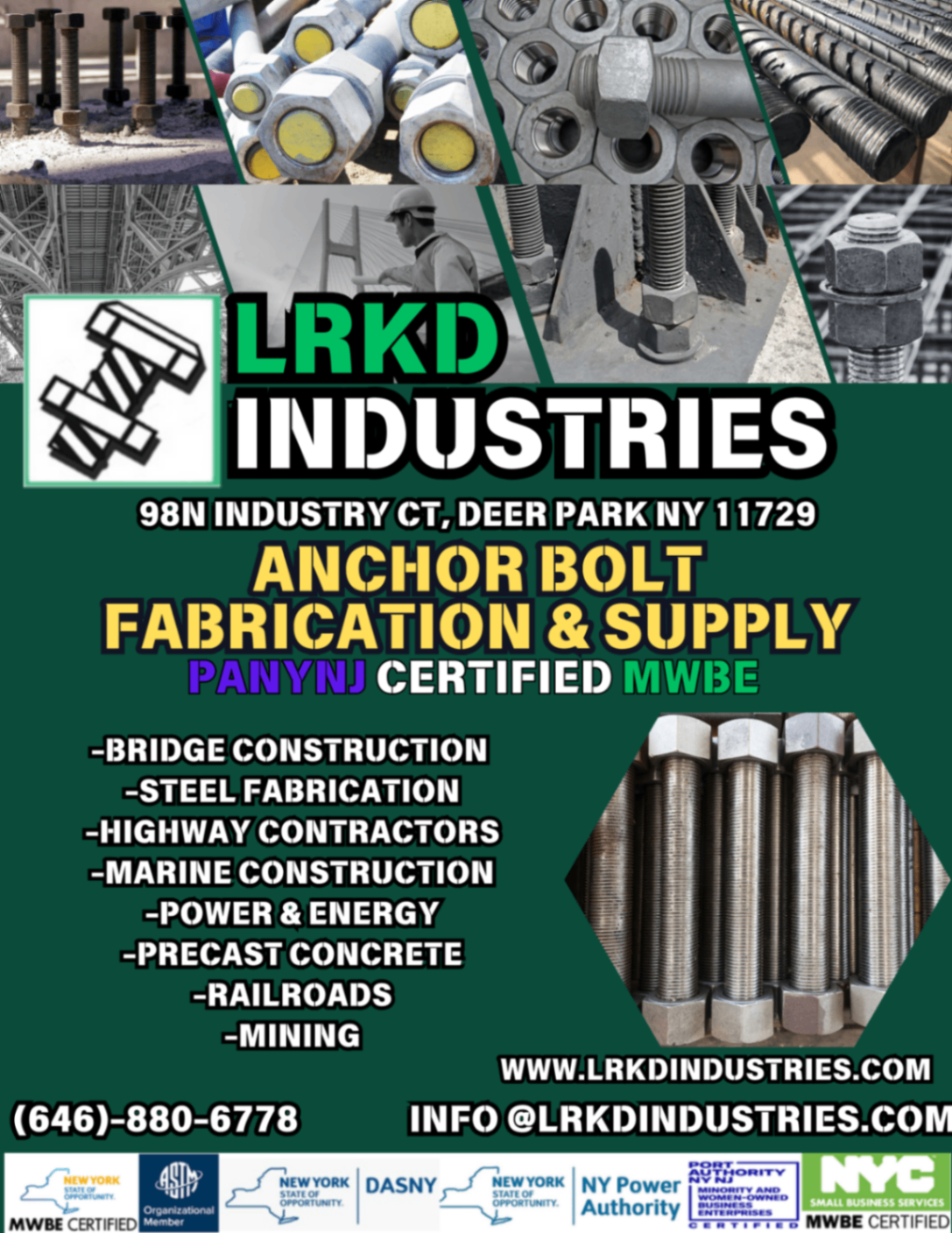 LRKD Industries advertisement