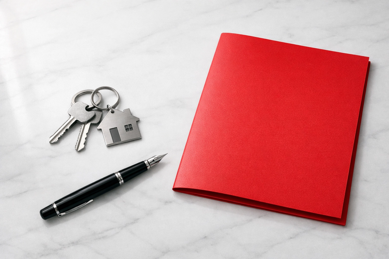 Clés de maison et dossier d'offre d'achat pour réussir sa transaction immobilière à Québec.