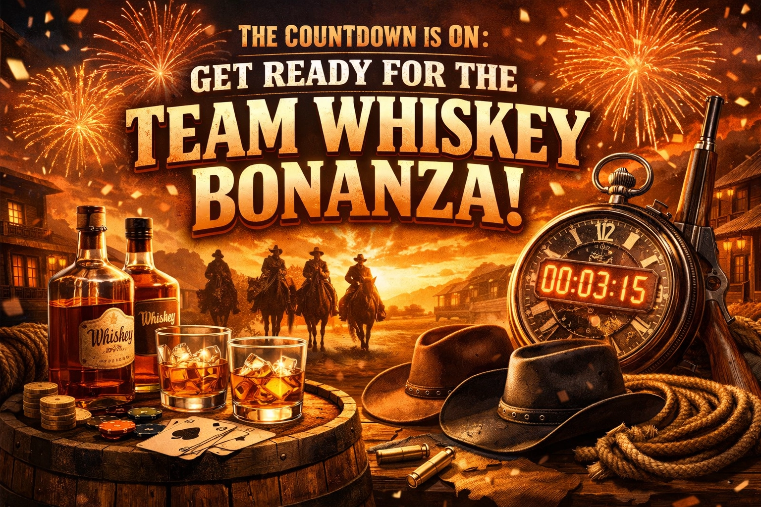 [HERO] The Countdown is ON: Get Ready for the Team Whiskey Bonanza!