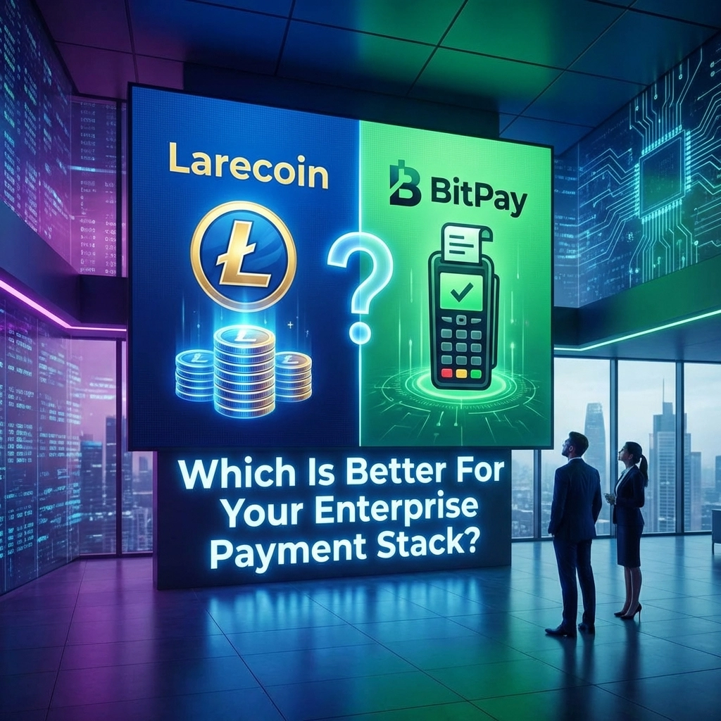 [HERO] Larecoin Vs BitPay: Which Is Better For Your Enterprise Payment Stack?