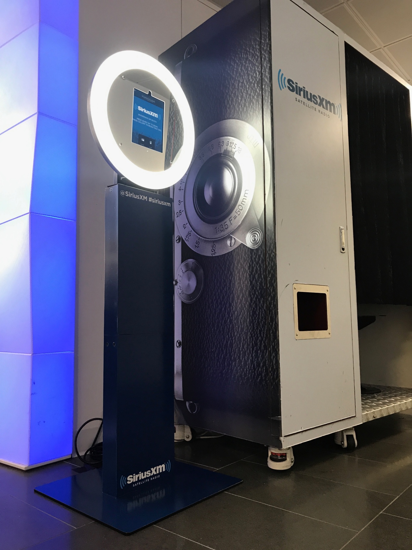 SiriusXM Branded Booth Activation