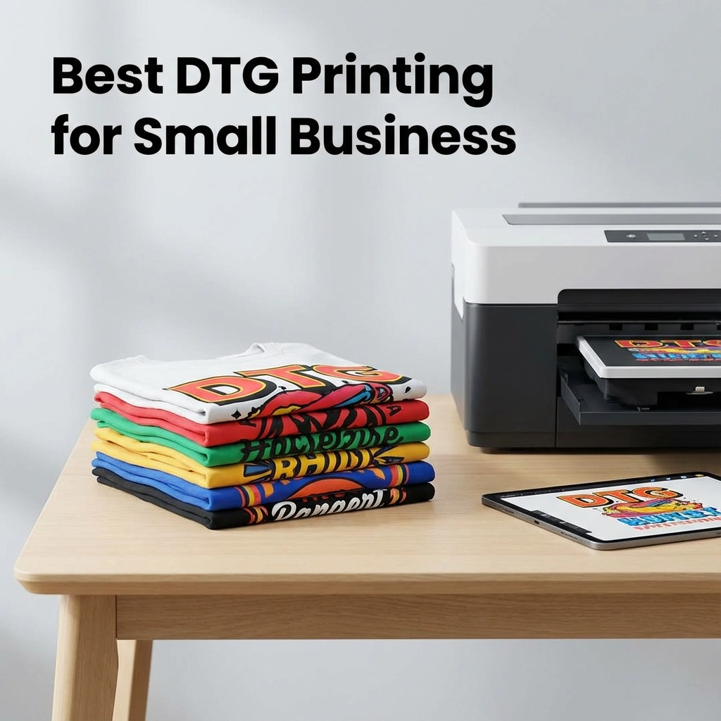 Best DTG Printing for Small Business: Affordable, High-Quality Custom Apparel Without the Hassle