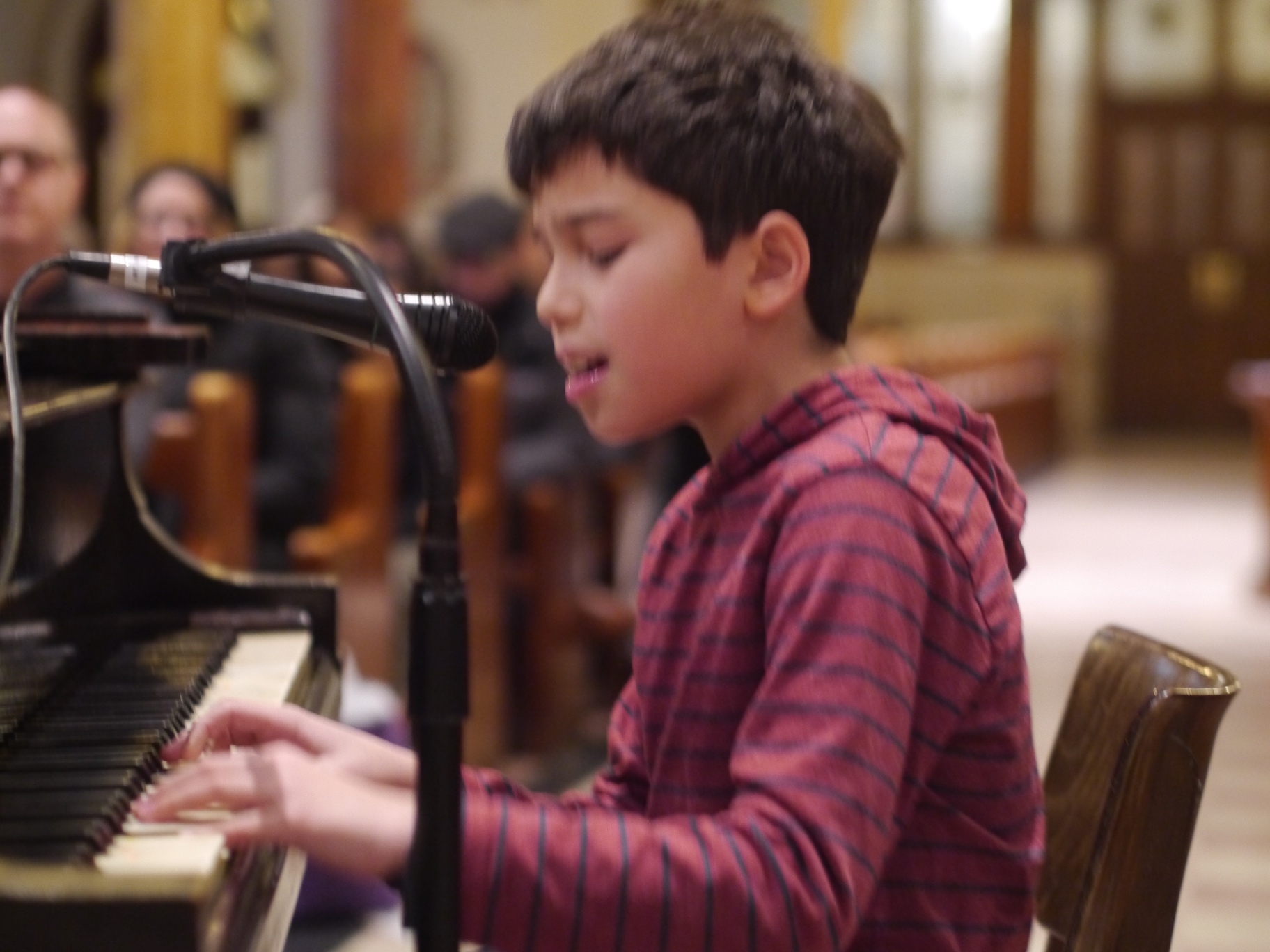 Student Piano Recital Performance