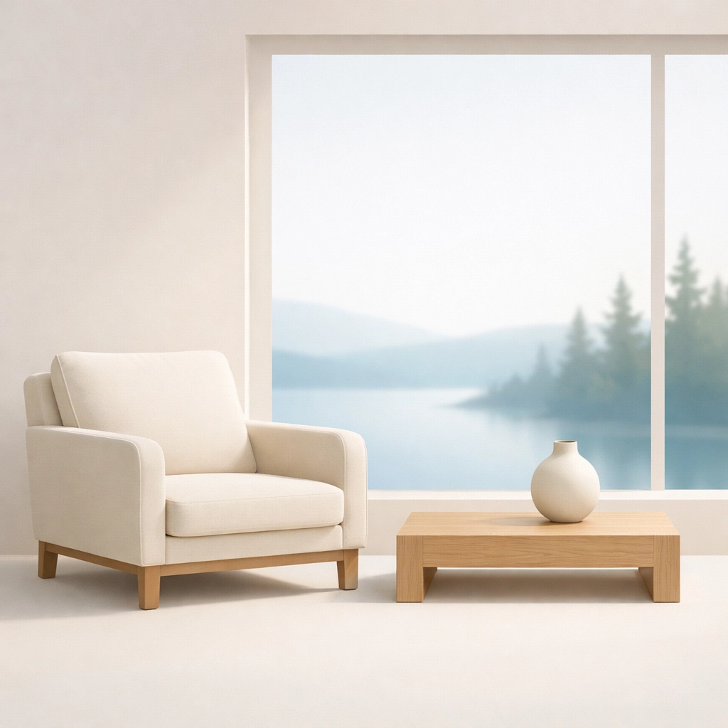 Elegant modern home interior showing a turn-key house for sale in North Idaho.