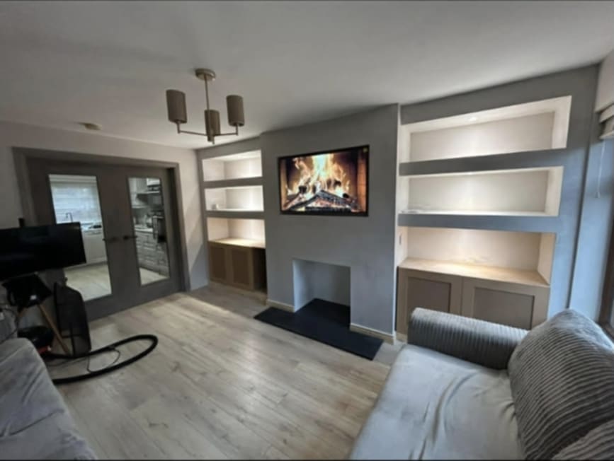 Custom-built Media Wall