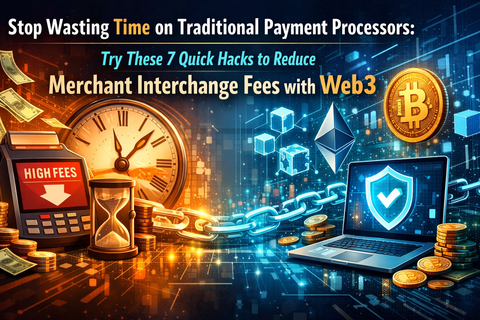 [HERO] Stop Wasting Time on Traditional Payment Processors: Try These 7 Quick Hacks to Reduce Merchant Interchange Fees with Web3