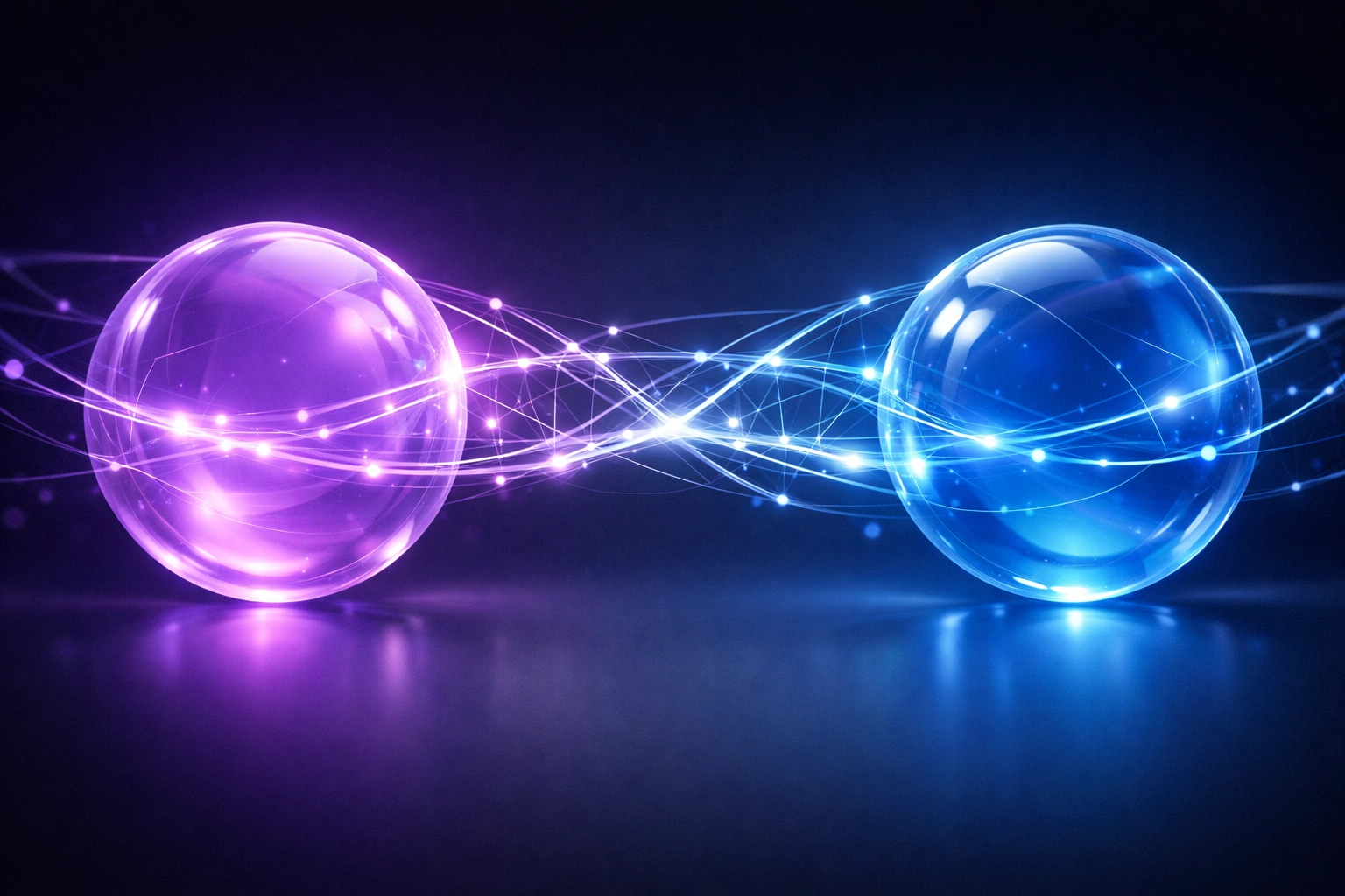 Visual metaphor for the interactive process between employer and employee for telework requests.