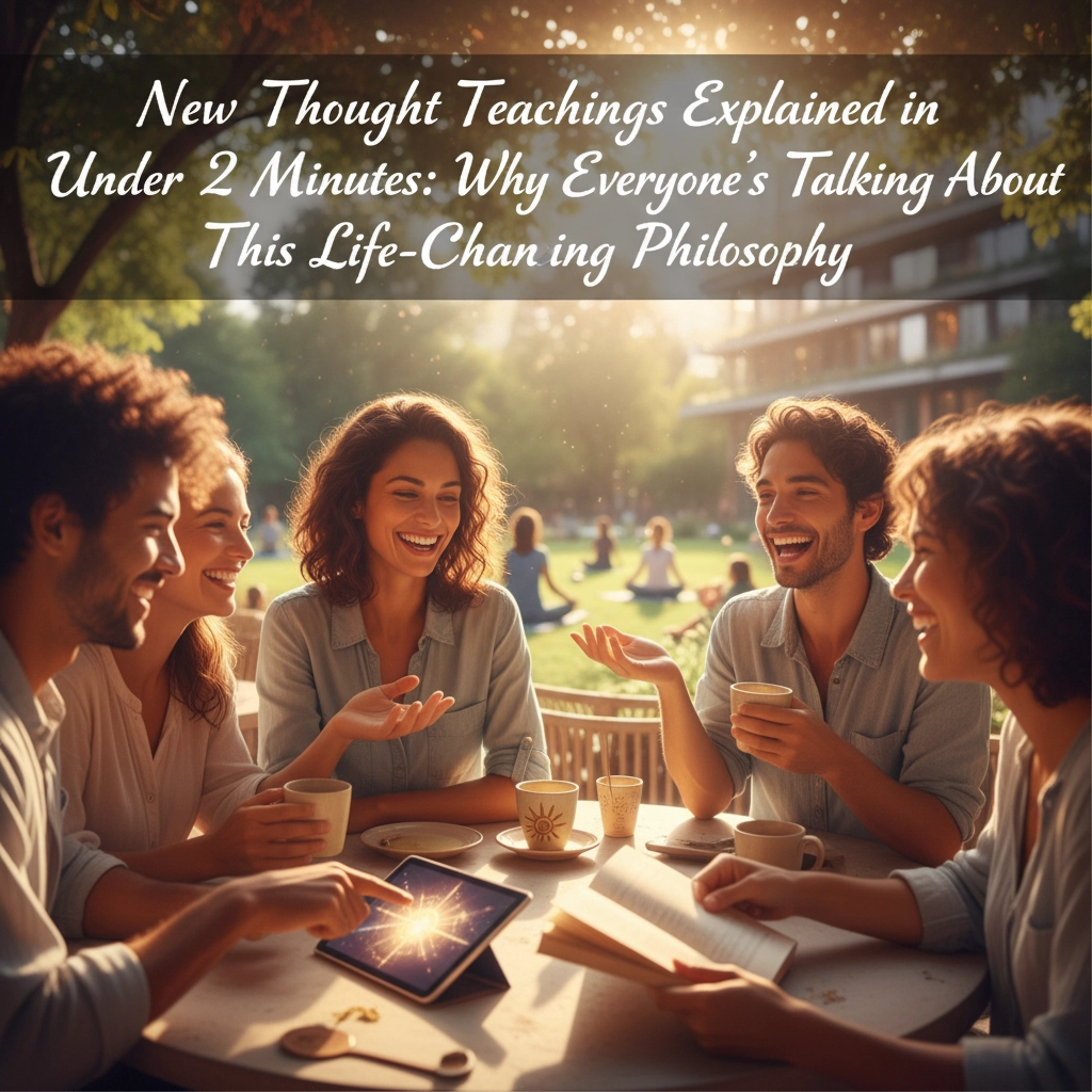 New Thought Teachings Explained in Under 3 Minutes: Why Everyone's Talking About This Life-Changing Philosophy