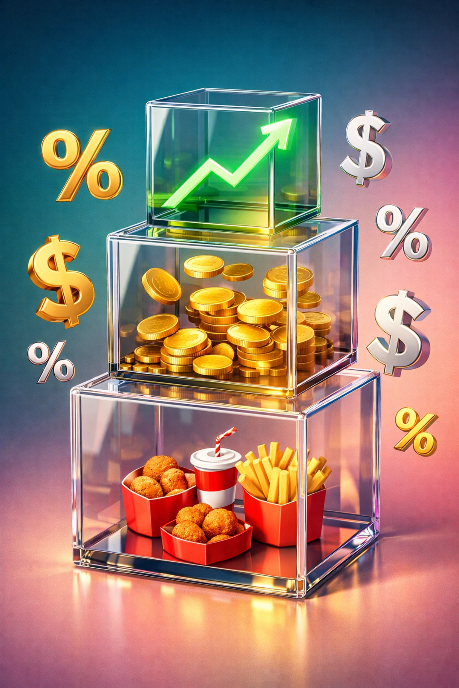 Restaurant profit visualization showing menu bundling strategy and revenue growth potential