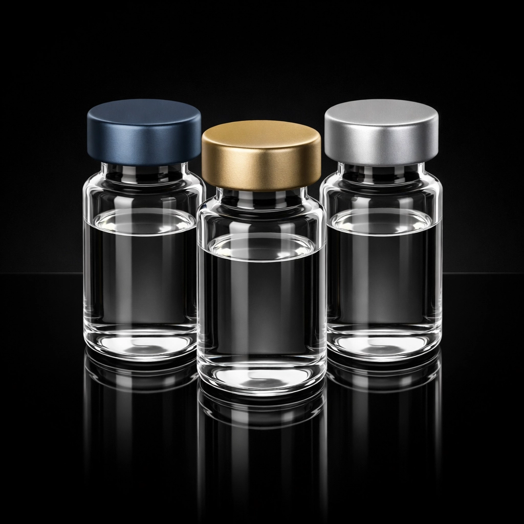 Comparing Retatrutide and Tirzepatide research vials for weight loss protocol efficacy.