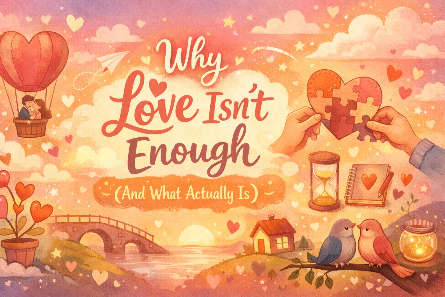 [HERO] Why Love Isn't Enough (And What Actually Is)