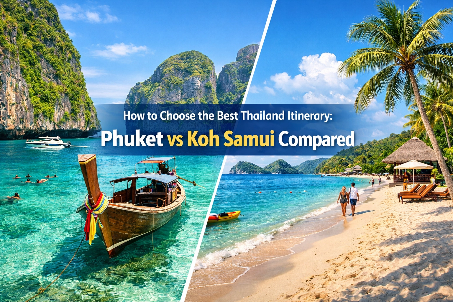 [HERO] How to Choose the Best Thailand Itinerary: Phuket vs Koh Samui Compared