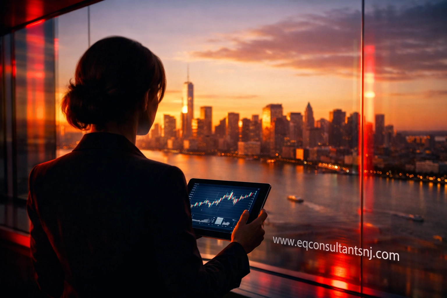 NJ business coach reviewing financial strategy with fractional CFO insights for scaling