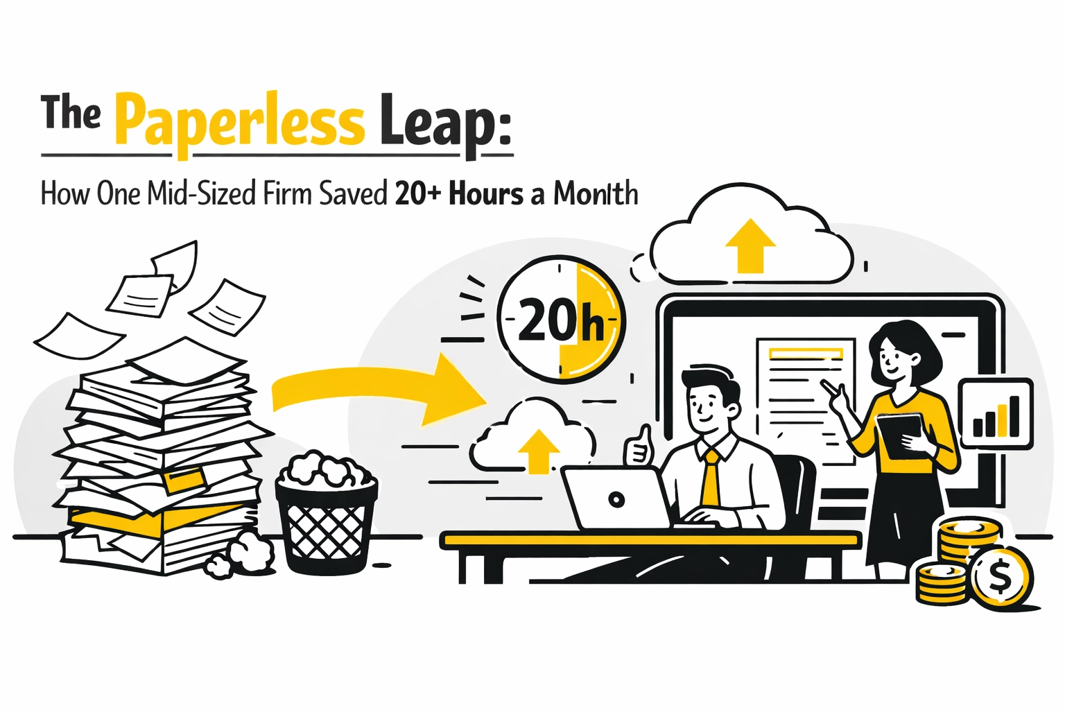 [HERO] The Paperless Leap: How One Mid-Sized Firm Saved 20+ Hours a Month