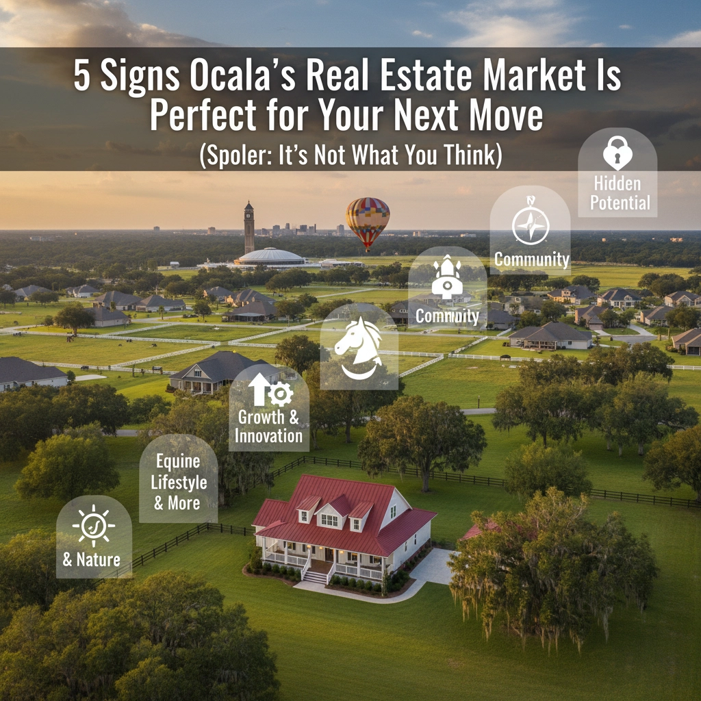 5 Signs Ocala's Real Estate Market Is Perfect for Your Next Move (Spoiler: It's Not What You Think),Nellie Elizondo