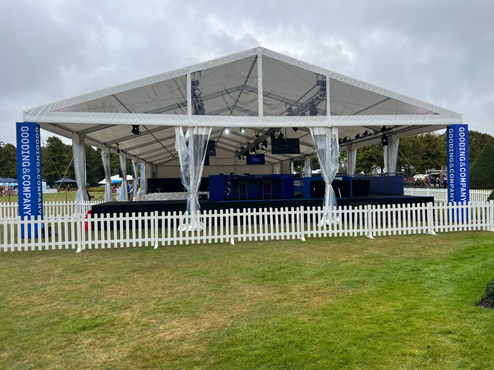 Pagoda Marquee Tent Branded Retail Pop-Up