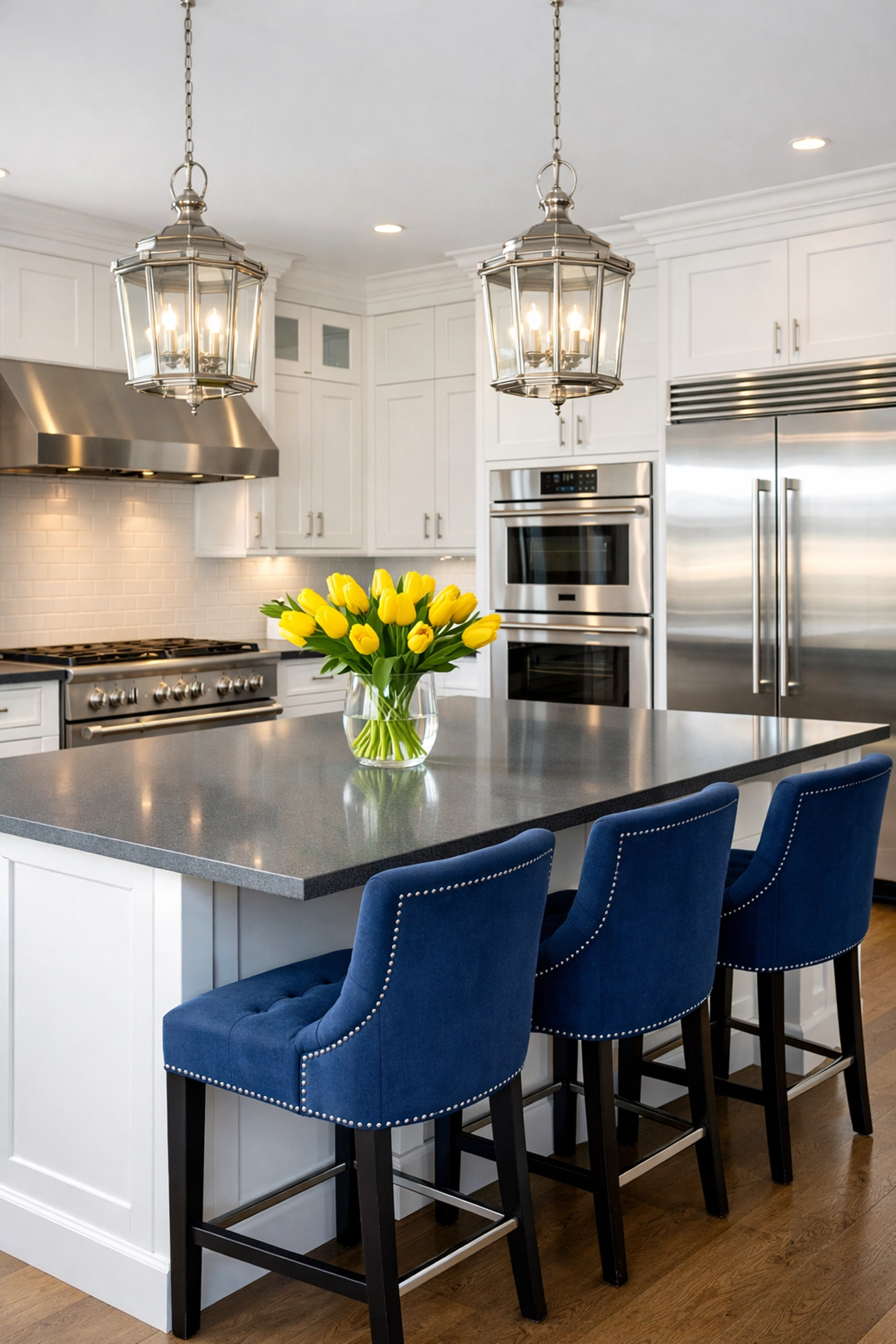 Pristine luxury kitchen in Shrewsbury maintained with expert residential cleaning secrets and ninja efficiency.