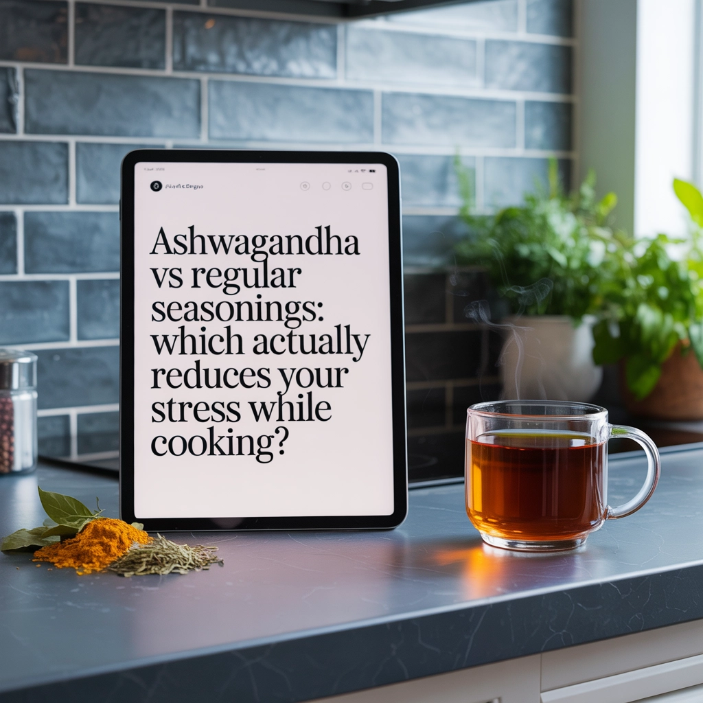 Ashwagandha vs Regular Seasonings: Which Actually Reduces Your Stress While Cooking?