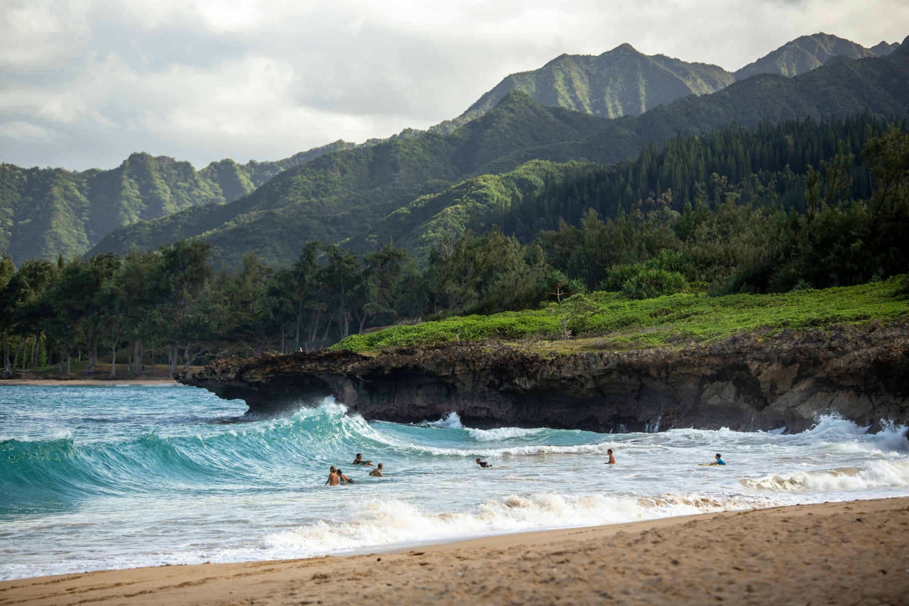 OceanViewOahu Beach Scene