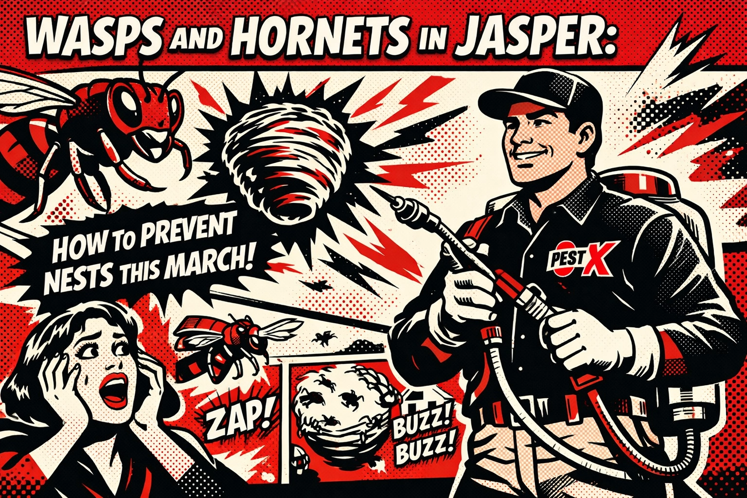 [HERO] Wasps and Hornets in Jasper: How to Prevent Nests This March