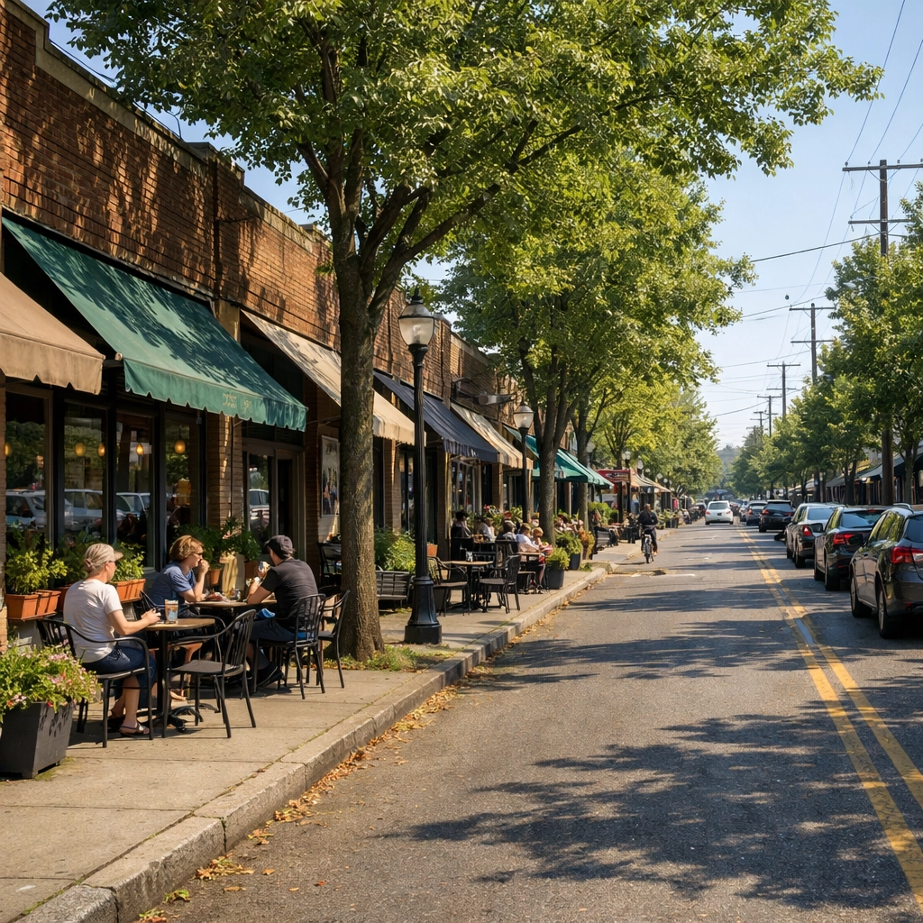 Beaumont Village on NE Fremont Street in Northeast Portland